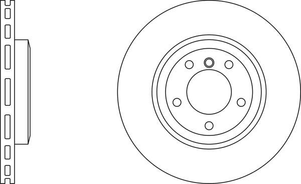 Fri.Tech. BD0739 - Тормозной диск autospares.lv