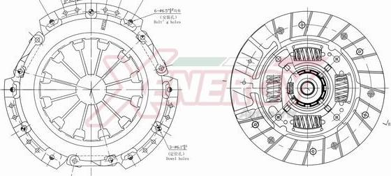 AP XENERGY VKFTB001118 - Комплект сцепления autospares.lv