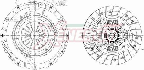 AP XENERGY VKFTB15X - Комплект сцепления autospares.lv