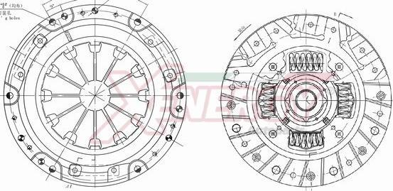 AP XENERGY VKTYA9083 - Комплект сцепления autospares.lv