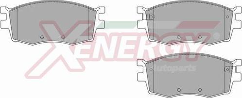 AP XENERGY X40971 - Тормозные колодки, дисковые, комплект autospares.lv