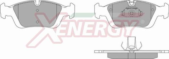 AP XENERGY X40394 - Тормозные колодки, дисковые, комплект autospares.lv