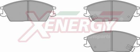 AP XENERGY X40295 - Тормозные колодки, дисковые, комплект autospares.lv