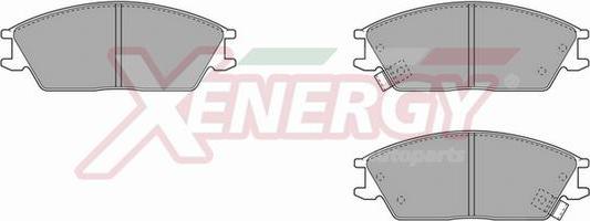 AP XENERGY X40296 - Тормозные колодки, дисковые, комплект autospares.lv