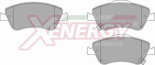 AP XENERGY X41033 - Тормозные колодки, дисковые, комплект autospares.lv