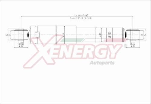 AP XENERGY X478343 - Амортизатор autospares.lv