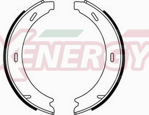 AP XENERGY X50023 - Комплект тормозов, ручник, парковка autospares.lv