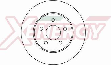 AP XENERGY X601064 - Тормозной диск autospares.lv