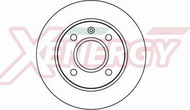 AP XENERGY X601061 - Тормозной диск autospares.lv