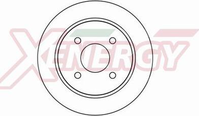 AP XENERGY X601062 - Тормозной диск autospares.lv