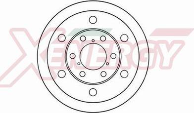 AP XENERGY X601009 - Тормозной диск autospares.lv