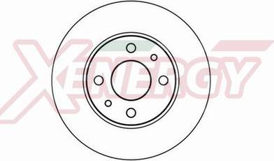 AP XENERGY X601002 - Тормозной диск autospares.lv