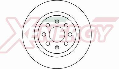 AP XENERGY X601019 - Тормозной диск autospares.lv