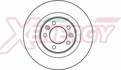 AP XENERGY X601020 - Тормозной диск autospares.lv