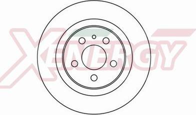 AP XENERGY X601077 - Тормозной диск autospares.lv