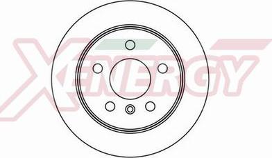 AP XENERGY X601130 - Тормозной диск autospares.lv