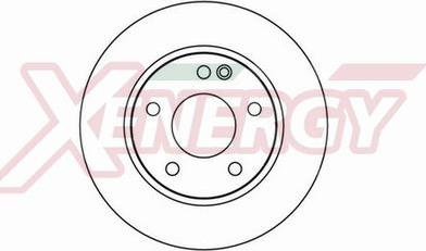 AP XENERGY X601122 - Тормозной диск autospares.lv