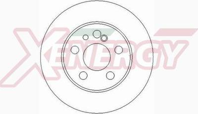 AP XENERGY X601176 - Тормозной диск autospares.lv