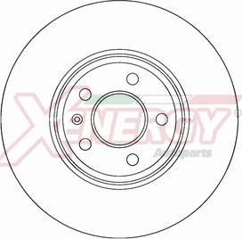 AP XENERGY X602610 - Тормозной диск autospares.lv