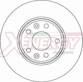 AP XENERGY X602617 - Тормозной диск autospares.lv