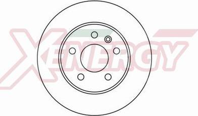 AP XENERGY X602092 - Тормозной диск autospares.lv