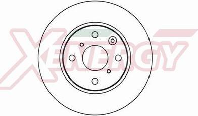 AP XENERGY X602041 - Тормозной диск autospares.lv