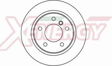 AP XENERGY X602048 - Тормозной диск autospares.lv