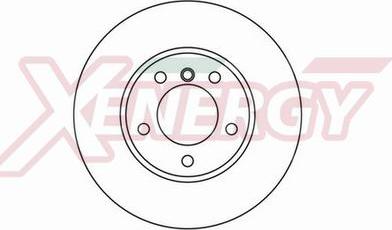 AP XENERGY X602047 - Тормозной диск autospares.lv