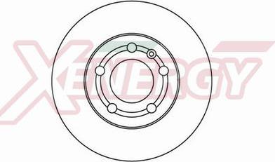 AP XENERGY X602056 - Тормозной диск autospares.lv