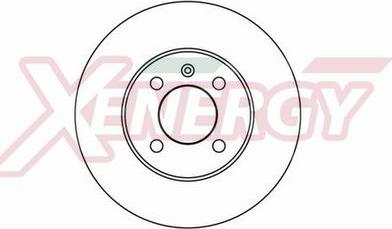 AP XENERGY X602058 - Тормозной диск autospares.lv