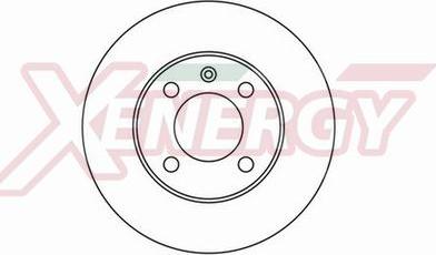 AP XENERGY X602057 - Тормозной диск autospares.lv