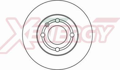 AP XENERGY X602060 - Тормозной диск autospares.lv