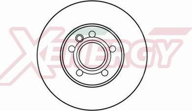 AP XENERGY X602061 - Тормозной диск autospares.lv