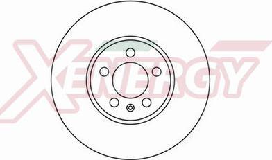 AP XENERGY X602062 - Тормозной диск autospares.lv