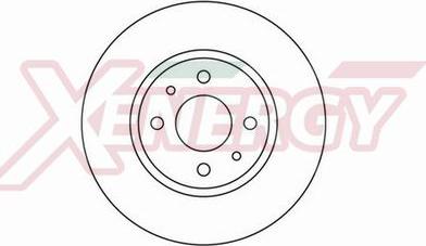 AP XENERGY X602019 - Тормозной диск autospares.lv