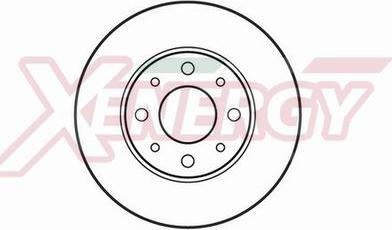 AP XENERGY X602018 - Тормозной диск autospares.lv