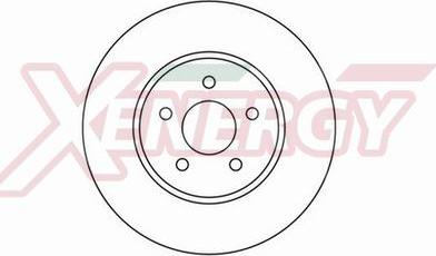 AP XENERGY X602089 - Тормозной диск autospares.lv