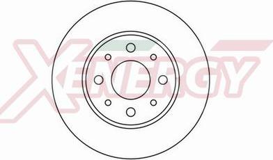 AP XENERGY X602021 - Тормозной диск autospares.lv