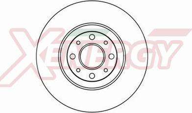 AP XENERGY X602022 - Тормозной диск autospares.lv