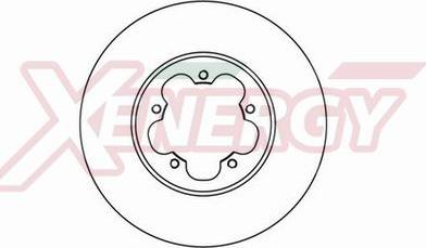 AP XENERGY X602073 - Тормозной диск autospares.lv