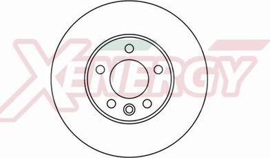 AP XENERGY X602190 - Тормозной диск autospares.lv