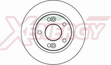 AP XENERGY X602150 - Тормозной диск autospares.lv