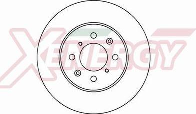 AP XENERGY X602102 - Тормозной диск autospares.lv