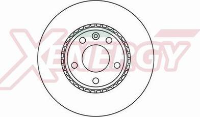 AP XENERGY X602110 - Тормозной диск autospares.lv