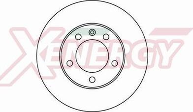 AP XENERGY X602111 - Тормозной диск autospares.lv