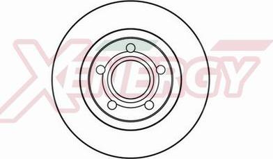 AP XENERGY X602183 - Тормозной диск autospares.lv