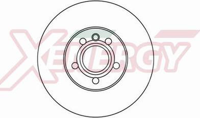 AP XENERGY X602187 - Тормозной диск autospares.lv