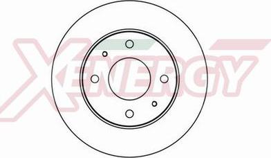 AP XENERGY X602219 - Тормозной диск autospares.lv