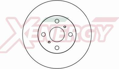 AP XENERGY X602138 - Тормозной диск autospares.lv