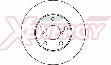 AP XENERGY X602137 - Тормозной диск autospares.lv